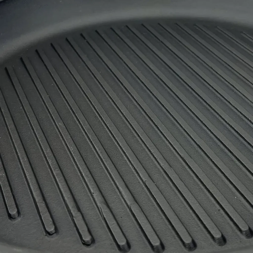 Gietijzeren grillpan 34 cm - 02