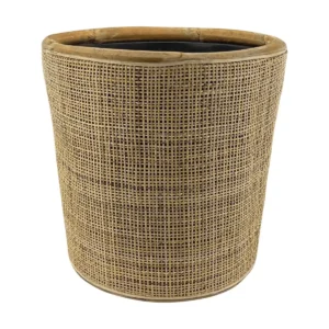 Rotan Drypot Blond met waterdichte binnenpot