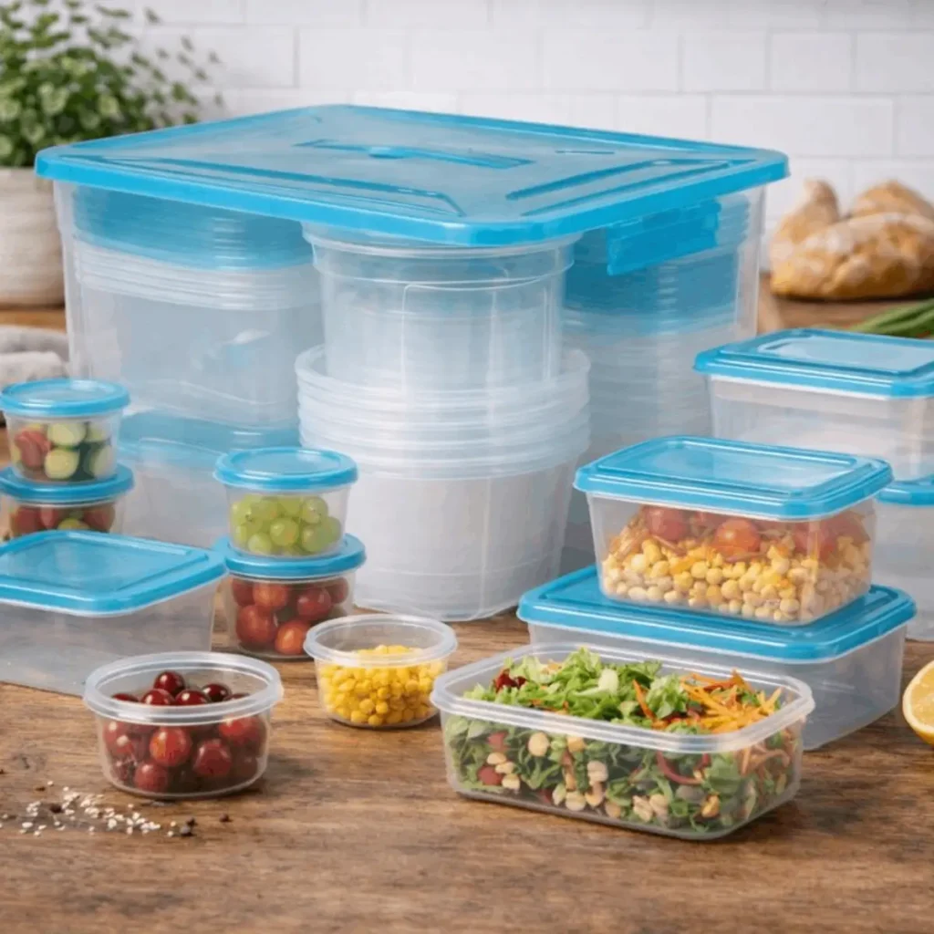 herbruikbare voedselcontainers set 50 delig voor meal prep en restjes