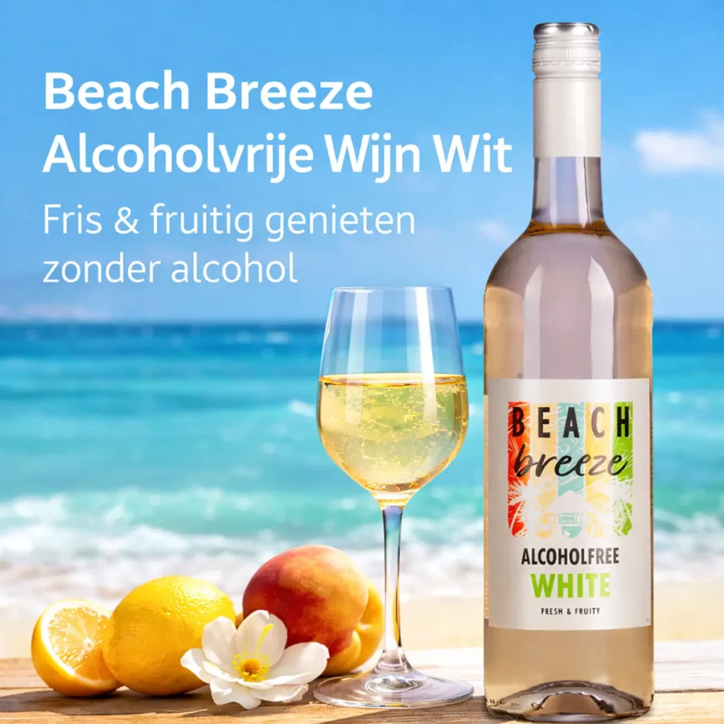 Beach-breeze-alcoholvrije-witte-wijn-voor-de-zomer