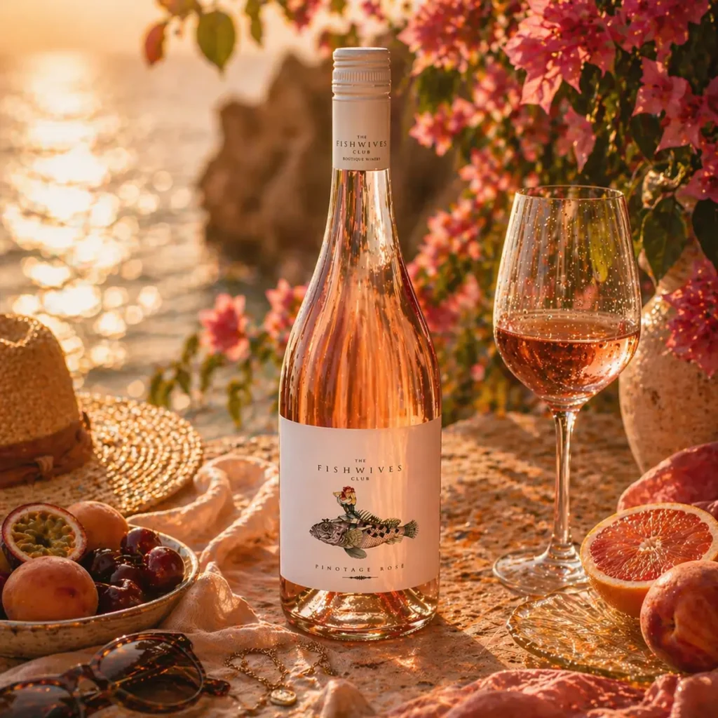 The-fishwives-pinotage-rose-zomer